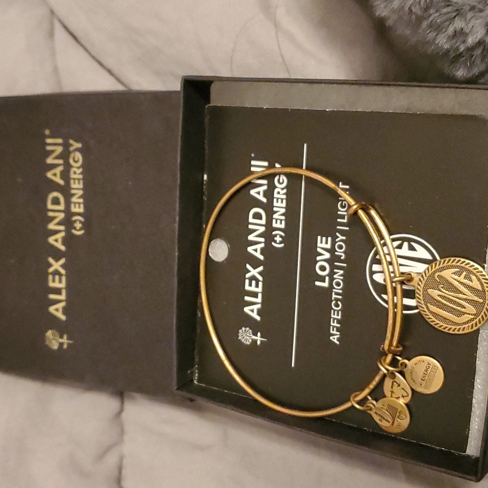 Alex and Ani love bracelet